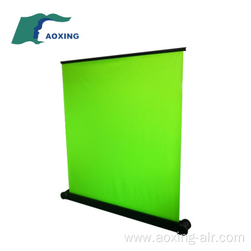 Luxury aluminum portable foldable Mobile Green screen